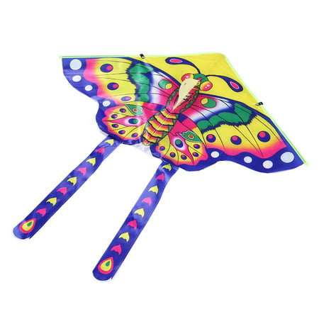 90x50cm Bright Cloth Colorful Butterfly Kite Outdoor Foldable Kids Kites